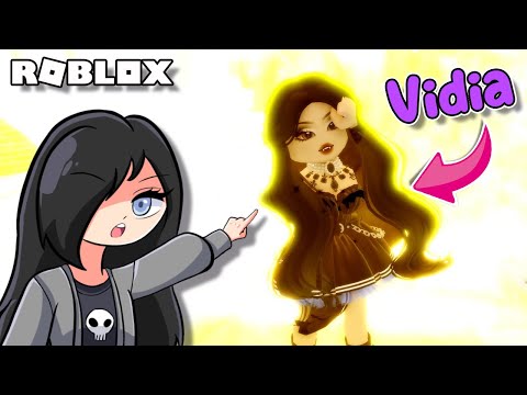 Vidia Plays Royale High in Roblox