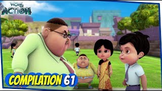 Vir The Robot Boy | Animated Series For Kids | Compilation 61 | WowKidz Action