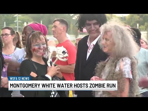 Montgomery Whitewater hosts a 'Zombie Run'