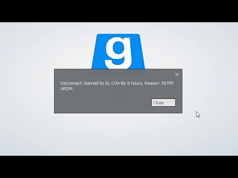 getting banned from gmod prison rp