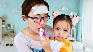 Sick Mom Song | Nursery Rhymes Song for Kids Education video