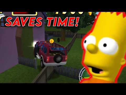 NEW SPEEDRUN STRATS ARE CRAZY IN SIMPSONS HIT & RUN!