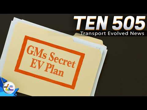 TEN Transport Evolved News Episode 505 - Tesla's Art Deco MINIBUS? (Plus GM's EV Money Making Plan)