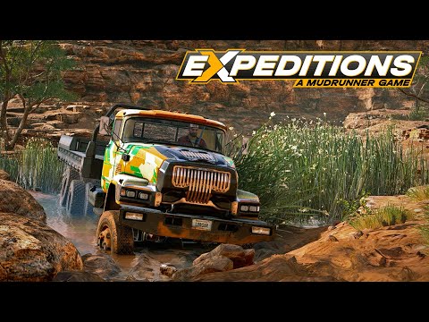 First Look at Expeditions: A MudRunner Game!