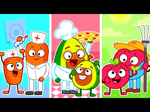 So Mush Fun With Daddy 👔😍 |Funny Stories for Kids🥑