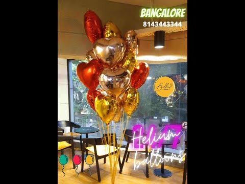 HELIUM LOVE BOUQET | Helium balloons| Balloons bouquet| Helium in Bangalore| HELIUM | AIR BALLOONS