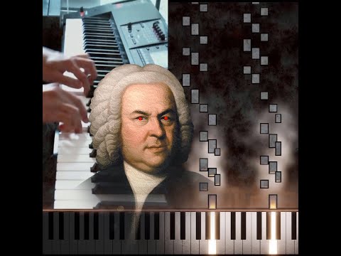 HAPPY HALLOWEEN from J.S Bach (Toccata BWV 565) #shorts #piano #classicalmusic