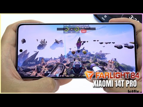 Xiaomi 14T Pro Farlight 84 Gaming test | Dimensity 9300+, 144Hz Display