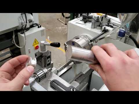 MAKE A BASIC METAL PULLEY ON THE LATHE