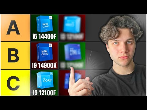 The Best & Worst INTEL CPUs Ranked! - Tier List