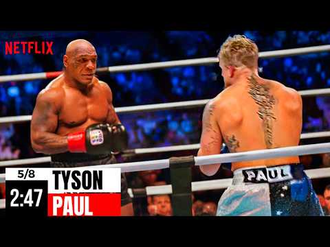 KNOCKOUT! THE END! Mike Tyson DESTROYS Jake Paul in EPIC Fight! mike tyson vs jake paul full fight