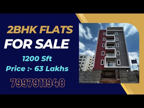 Ready To Occupy 2Bhk Flats For Sale | Near TKR College | Hanuman Nagar | Hyderabad | 7997911948 |