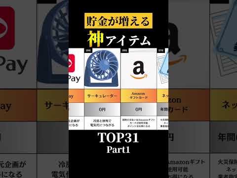 お金が増える神アイテム　Part1