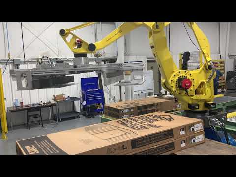 Shed Stacking Massive Fanuc Robot (Testing Phase)