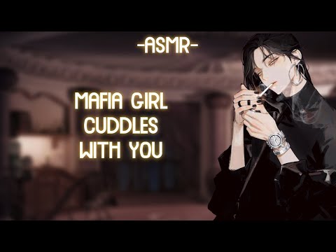 [ASMR] [ROLEPLAY] ♦mafia girl cuddles you♦ (binaural/softdom/F4A)