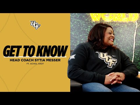 UCF Women's Basketball | Get to Know Sytia Messer with Achol Akot