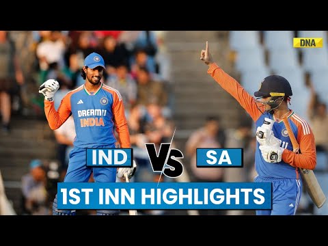 India vs South Africa Highlights: Tilak & Abhishek Shine, SA Needs 220 Runs To Win | IND vs SA