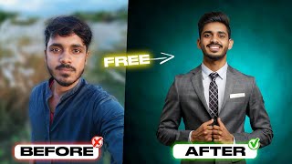 Turn Your Boring Selfies into Professional Portrait using AI for FREE | Trending AI Photo Editing