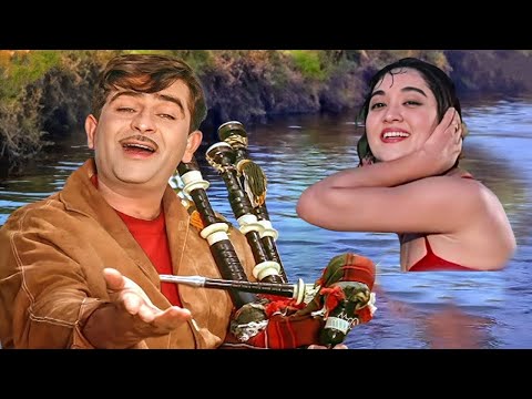 Bol Radha Bol Sangam Hoga Ki Nahin 4K | Mukesh, Vyjayanthimala | Raj Kapoor | Sangam Song