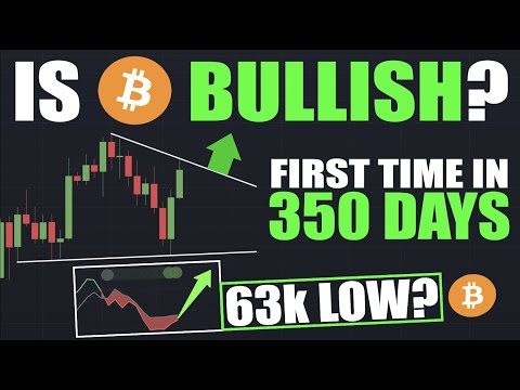 Bitcoin: Not Seen For OVER 350 DAYS! - Critical Moment For BTC! (Was $63k The Bottom?)