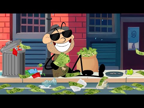 What if it Rained Dollars? + more videos | #aumsum #kids #cartoon #whatif