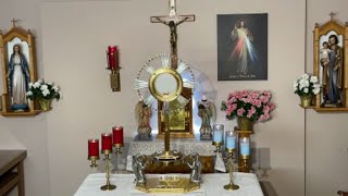 LIVE Eucharistic Adoration - Sisters of Divine Mercy