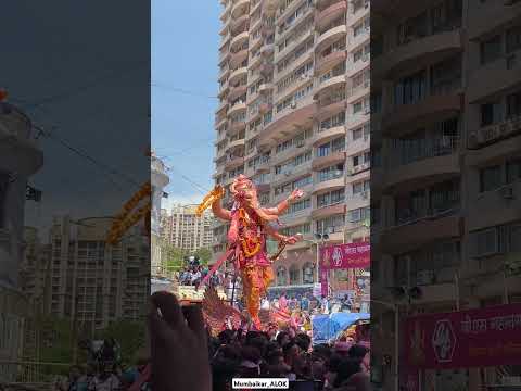 Mumbai ganapati visarjan🥺 2024 #ganpatibappavisarjan #ganpatibappamorya #ytshorts