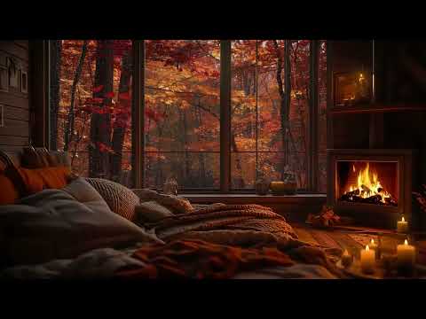 Cozy Autumn Rain Sounds 🍁 Fall Asleep with Gentle Rain for Restful Sleep