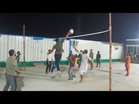 Sports Vlog | Enjoying Volley Ball Game on site | Wonderful Players Sports Activity | Site Life