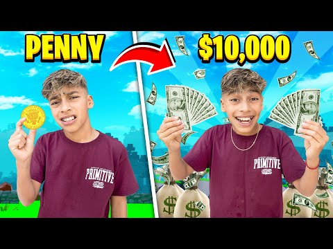 I Turned a PENNY into $10,000!! 😱