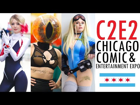 THIS IS C2E2 CHICAGO COMIC CON 2023 BEST COSPLAY MUSIC VIDEO CHAMPIONS AX BEST COSTUMES ANIME EXPO