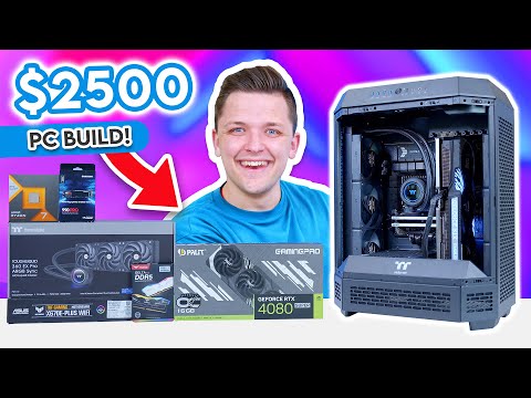 Awesome $2500 Gaming PC Build 2024! 🙌 [Full 4K Build Guide - ft. RTX 4080 SUPER!]