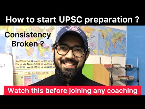 How to start UPSC preparation | Watch this before joining any coaching