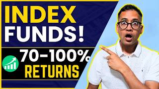 MASSIVE (70-100%) Returns By 3 INDEX Funds - DON'T Miss this video | Rahul Jain Analysis #profit