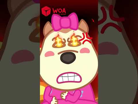 Don't Laugh! I Lucy has a wet patch under her arms | Wolfoo Family Official #shorts #wolfoo