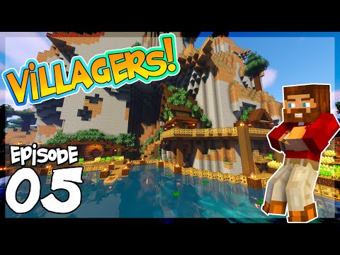 HUGE VILLAGER TRADING HALL!! | Minecraft 1.18 Let's Play