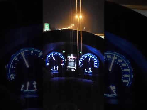 Toyota Grande | night driving | highway | fun | pushing engine