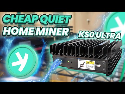 Cheap, Quiet, Home Miner - IceRiver KS0 Ultra Review