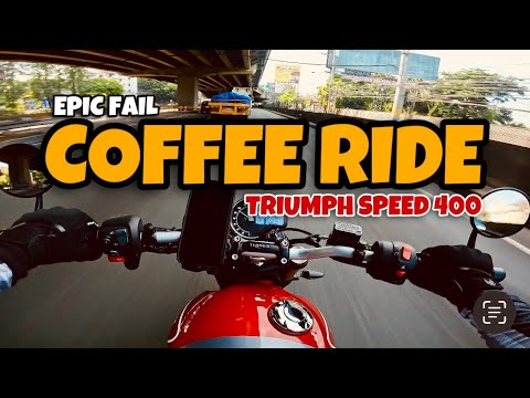 Failed Coffee Ride: 15th St. Coffee | Triumph Speed 400