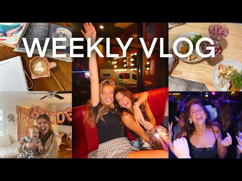 weekend in my life vlog: cleaning out my closet, blowout hair routine, and karoke night