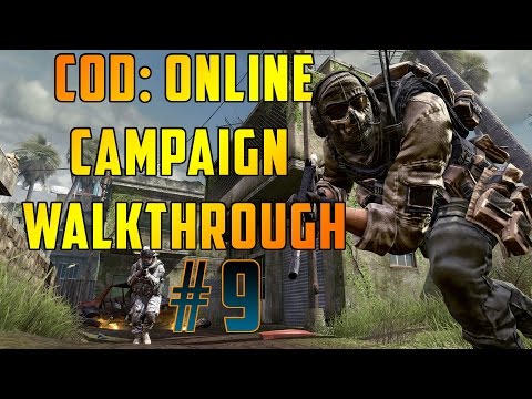 COD: Online FULL Campaign Walkthrough #9 "BurgerTown Wolverines!" Full 1080p HD