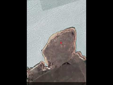 GoogleEarthに写った謎のスター