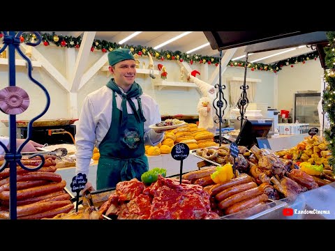 Amazing Christmas Markets in Prague & Budapest! Food, Musics & Street Performance