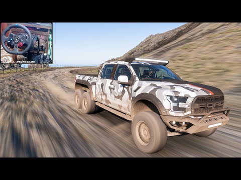 Forza Horizon 5 HENNESSEY VELOCIRAPTOR 6X6 | Logitech G29 Gameplay