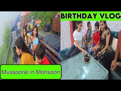 Vandana ka Birthday Mussoorie ki Haseen Wadio mai Celebrate kiya||Mussoorie Monsoon Vlog@asnrider