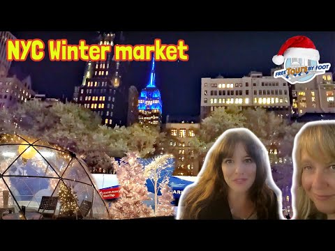 Bryant Park Winter Village | NYC's First Christmas Market