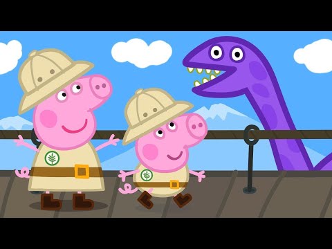 Peppa Pig and George Pig's Dino Adventures! | Peppa Pig Official Family Kids Cartoon