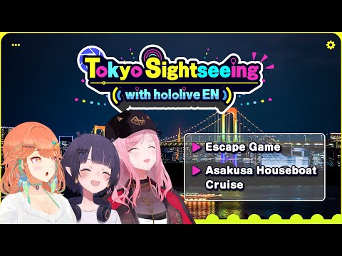 【holoEN tourism】Tokyo Sightseeing with hololive EN