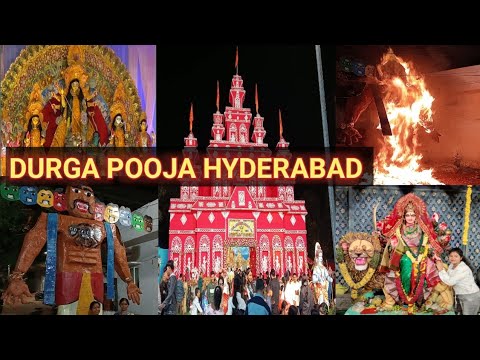 Top 3 Kolkata style Durga Pooja Pandle ll Durga Pooja Hyderabad