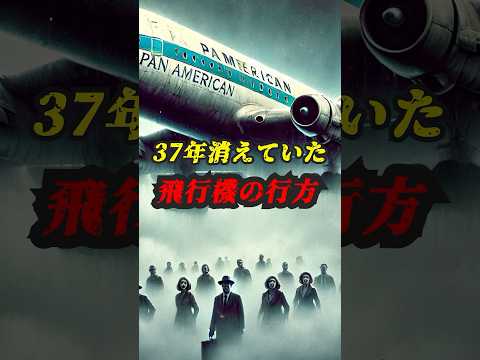 【衝撃】  37年消えていた飛行機の行方